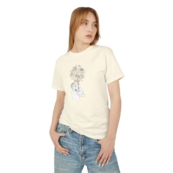 Lily Artistic Floral Tee - Image 4