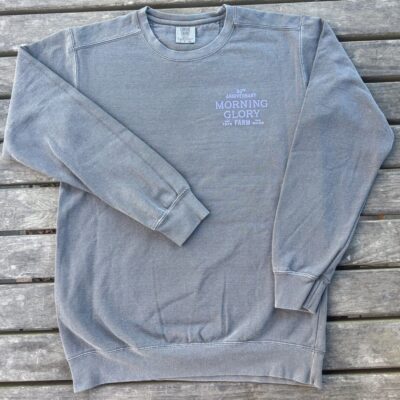 Classic Gray Crewneck Sweatshirt – Morning Glory Farm