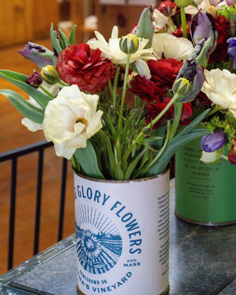 Fresh flowers near me bouquet from Morning Glory Farm in Edgartown Martha’s Vineyard