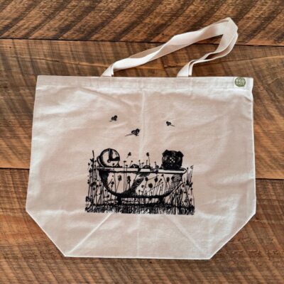 Morning Glory Farm “Clawfoot Universe” Eco Tote Bag