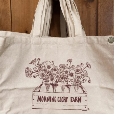 Morning Glory Farm “Flours” Eco Tote Bag