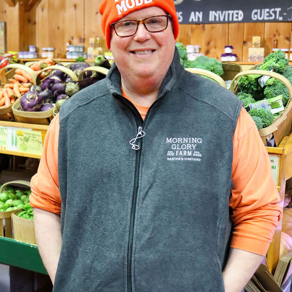 Winter to spring at Morning Glory Farm shown through daily life inside the farmstand during winter